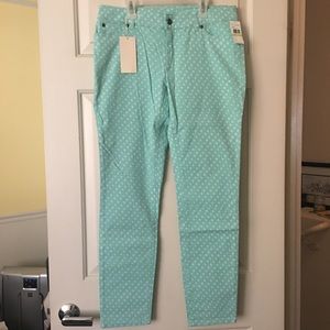 Two by Vince Camuto Mint Green Jeans